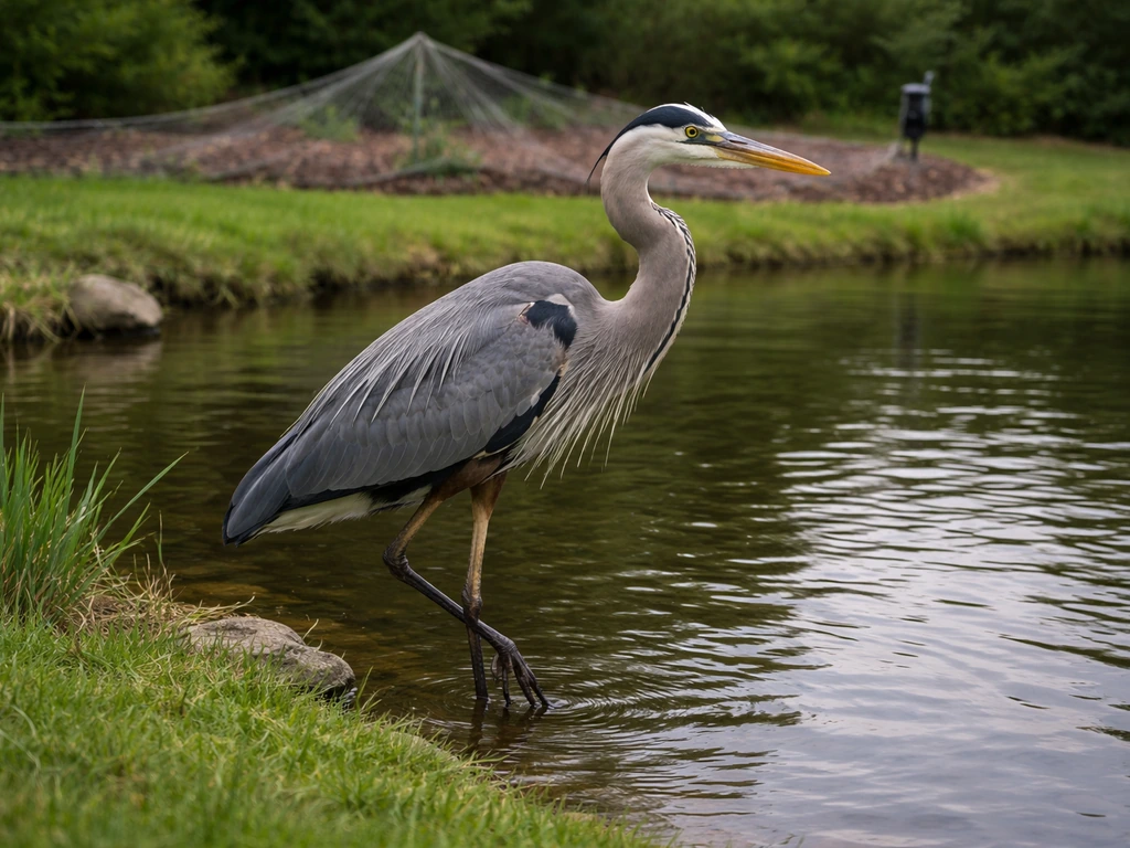 How to Get Rid of a Blue Heron Bird Safely and Humanely