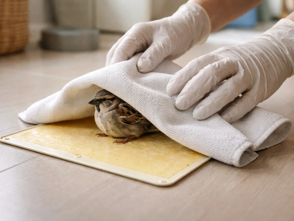 How to Get Bird Off Sticky Trap: Safe Rescue Steps