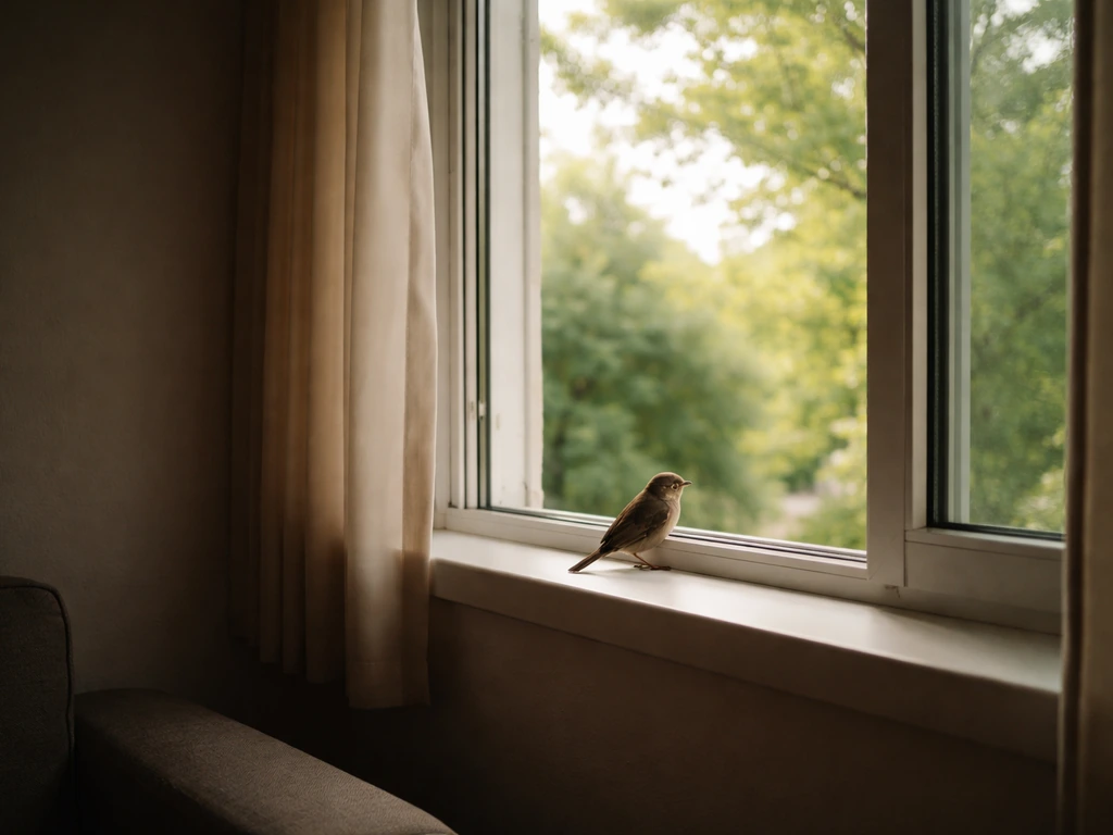 How to Get a Trapped Bird Out of Your House Safely