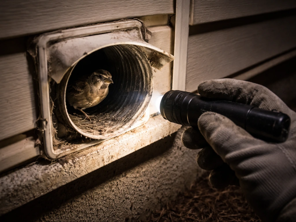 Bird Stuck in Dryer Vent: Safe DIY Rescue Steps