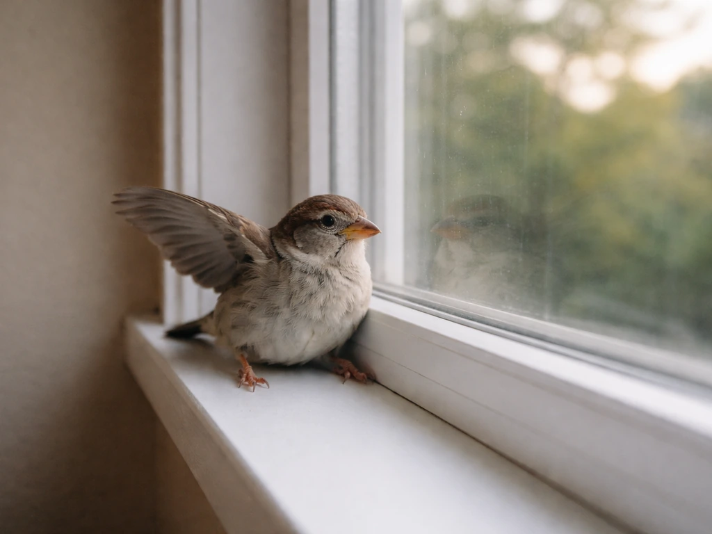 Bird Keeps Hitting Window: How to Stop It Fast and Safely