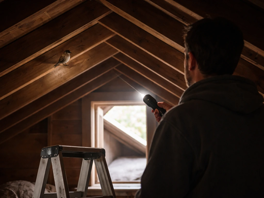 How to Get a Bird Out of the Rafters Safely Step by Step