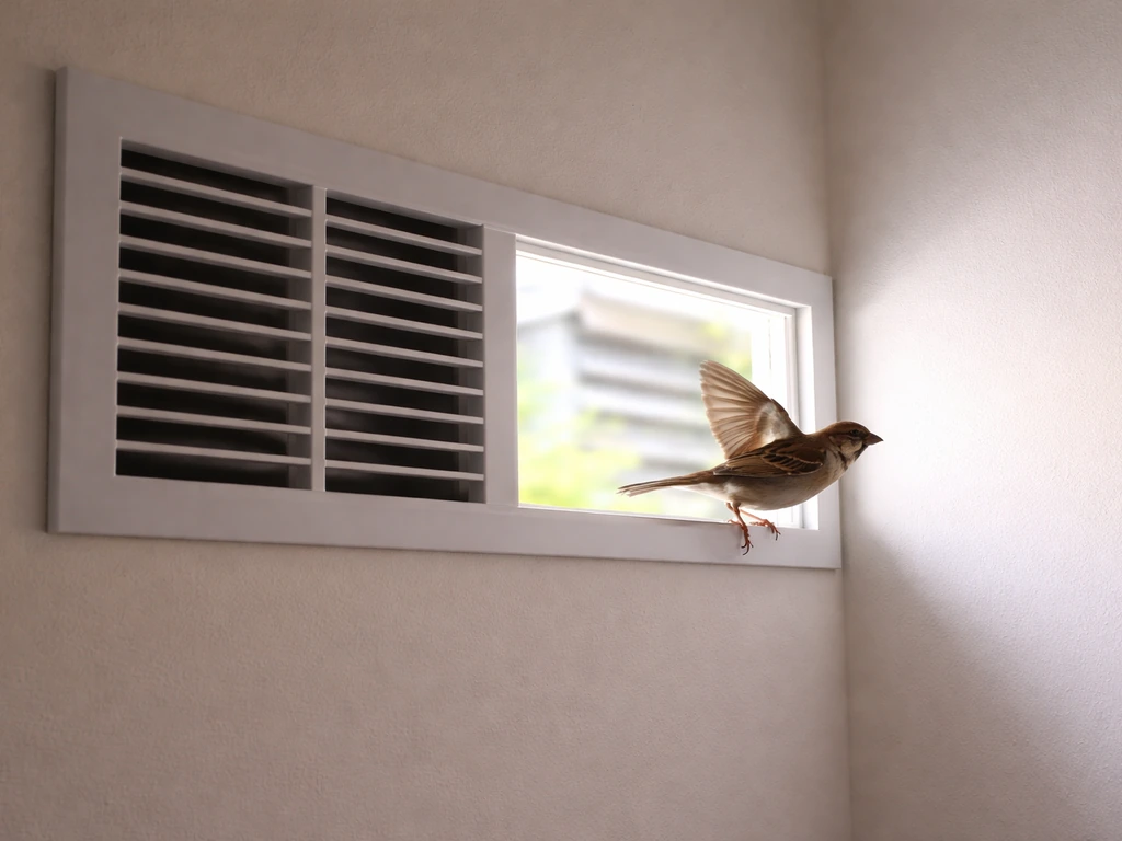How to Get a Bird Out of a Vent Safely and Humanely