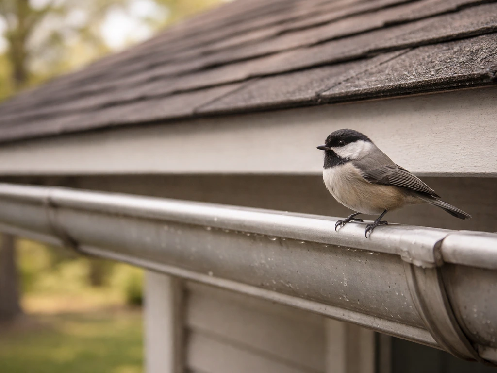 How to Get a Bird Out of a Gutter Safely and Humanely