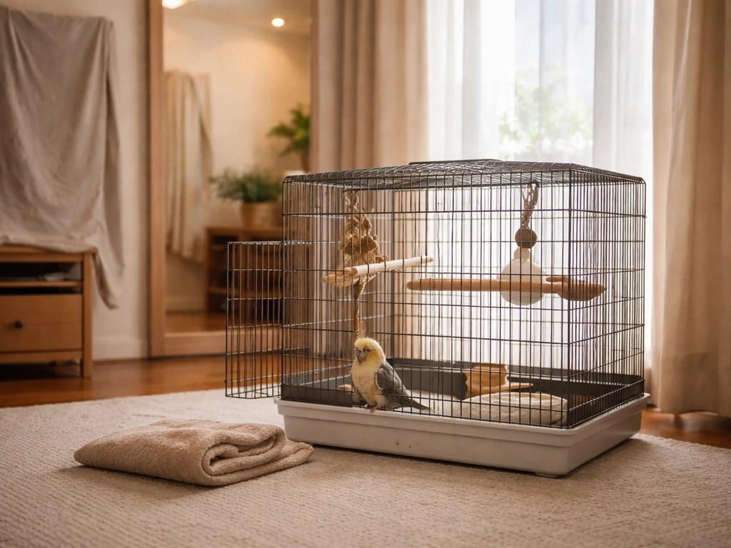 How to Get a Bird Back in Its Cage Safely Today