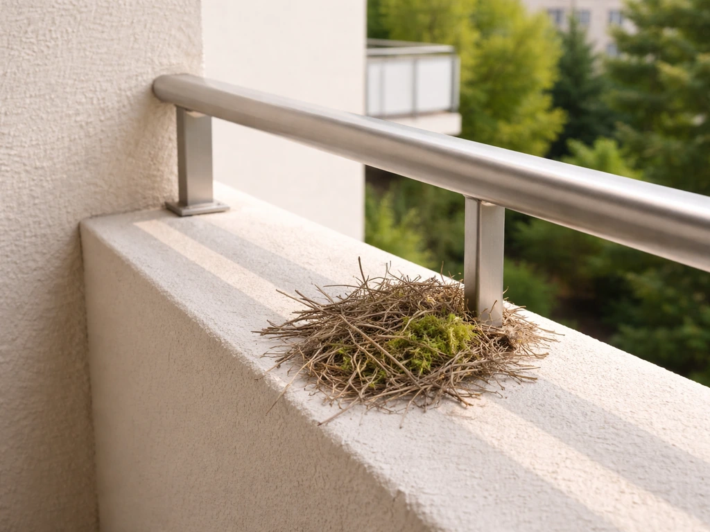 How to Stop Bird Nesting on a Balcony: Step-by-Step