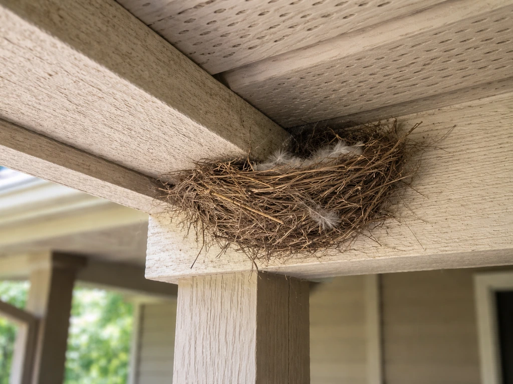 How to Keep a Bird From Nesting on Your Porch