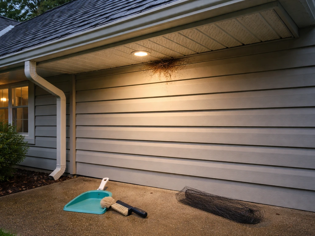 How to Remove a Bird Nest From Your House Safely